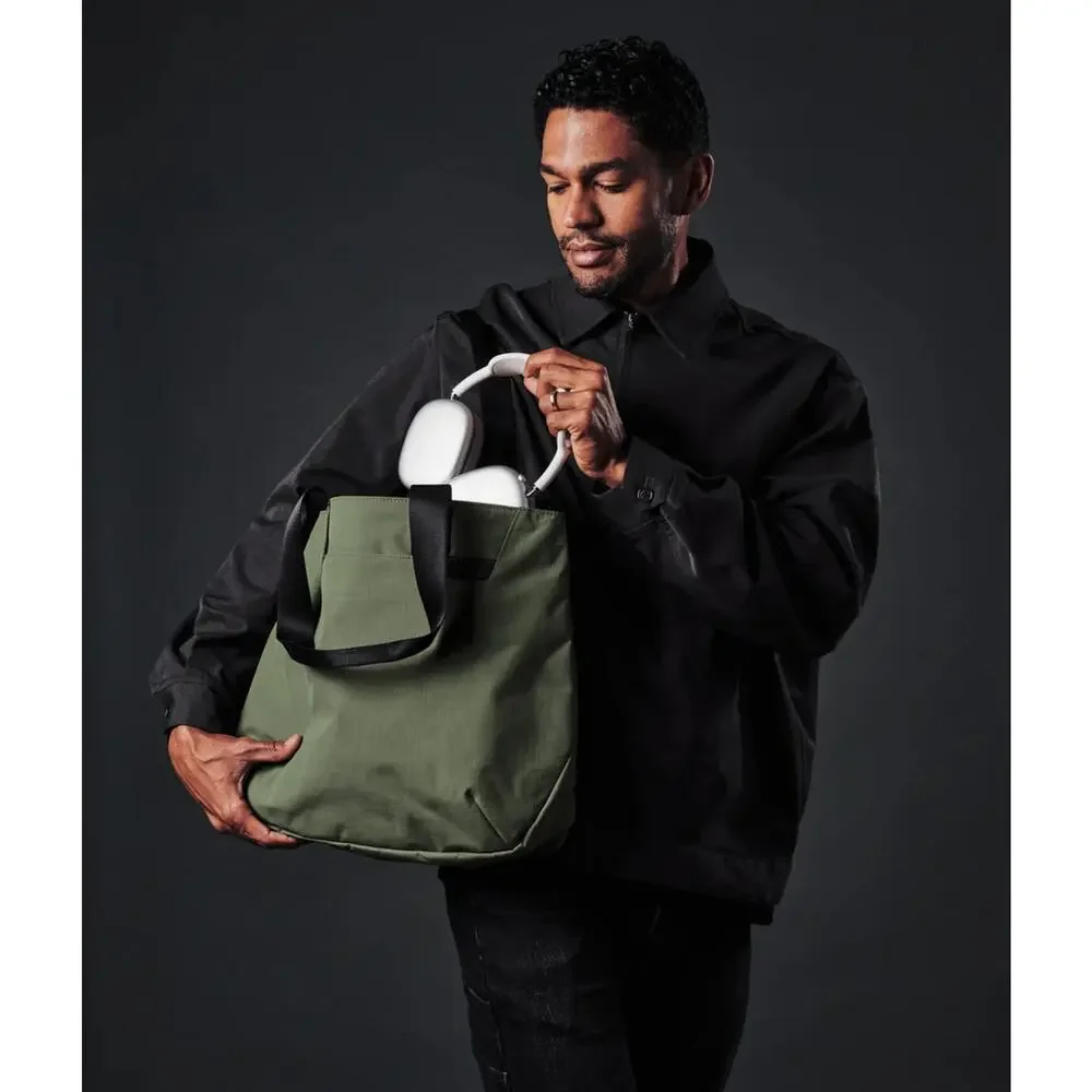 NWT ALPAKA Elements Tote Bag Medium Travel Green/Gray | Axoflux 210D